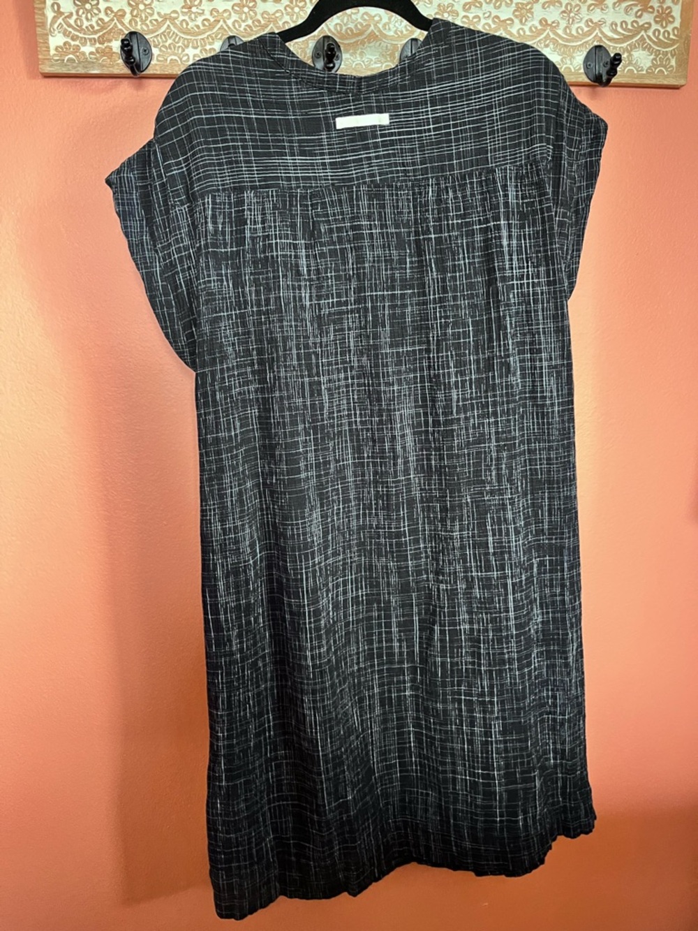 Toast crinkle cotton midi dress - Picture 4 of 7